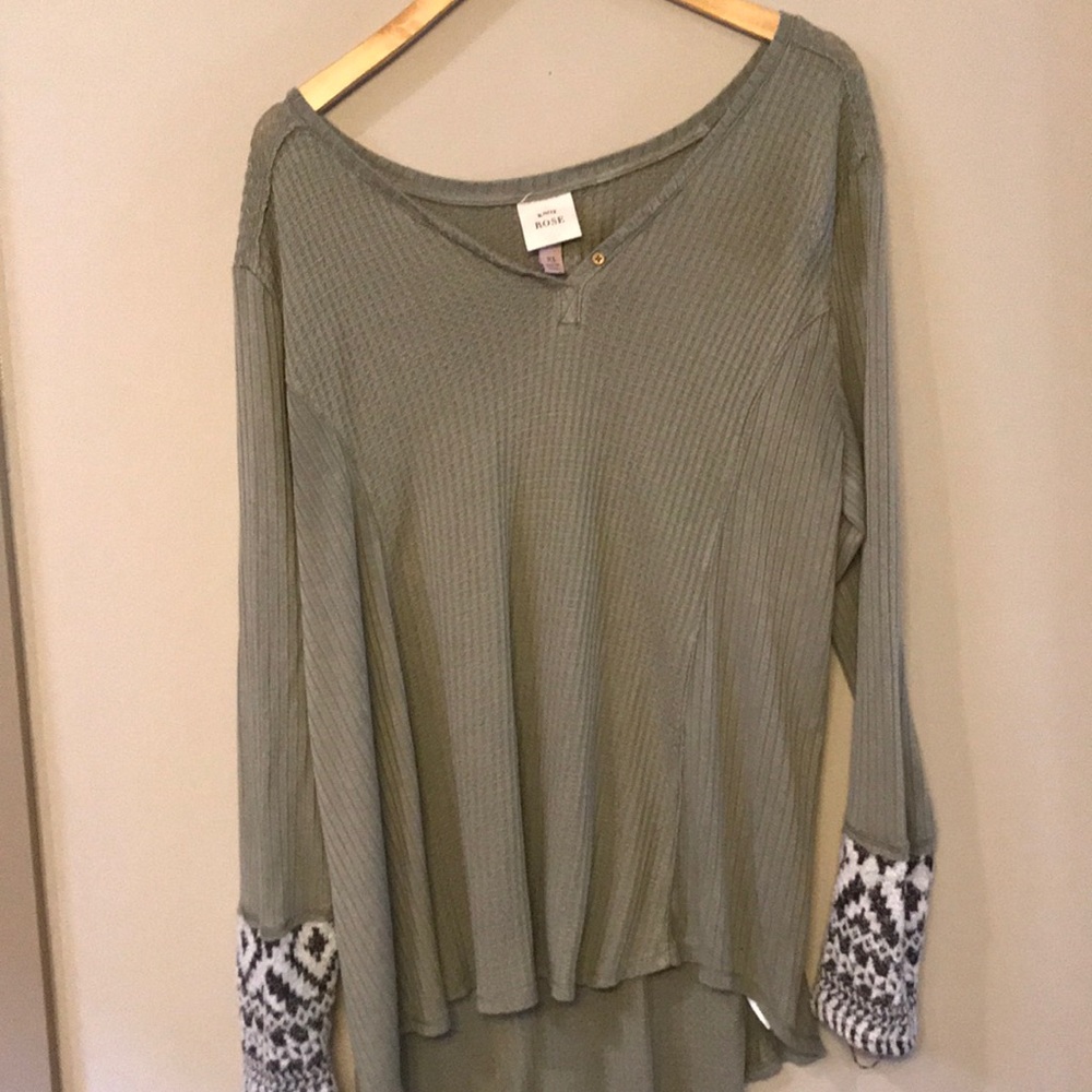 Knox Rose Henley-Style Tunic